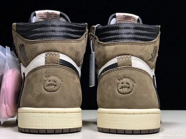 Rep OG Retro - x 1 100 Travis High CD4487 Jordan Scott 'Mocha' Air 0607